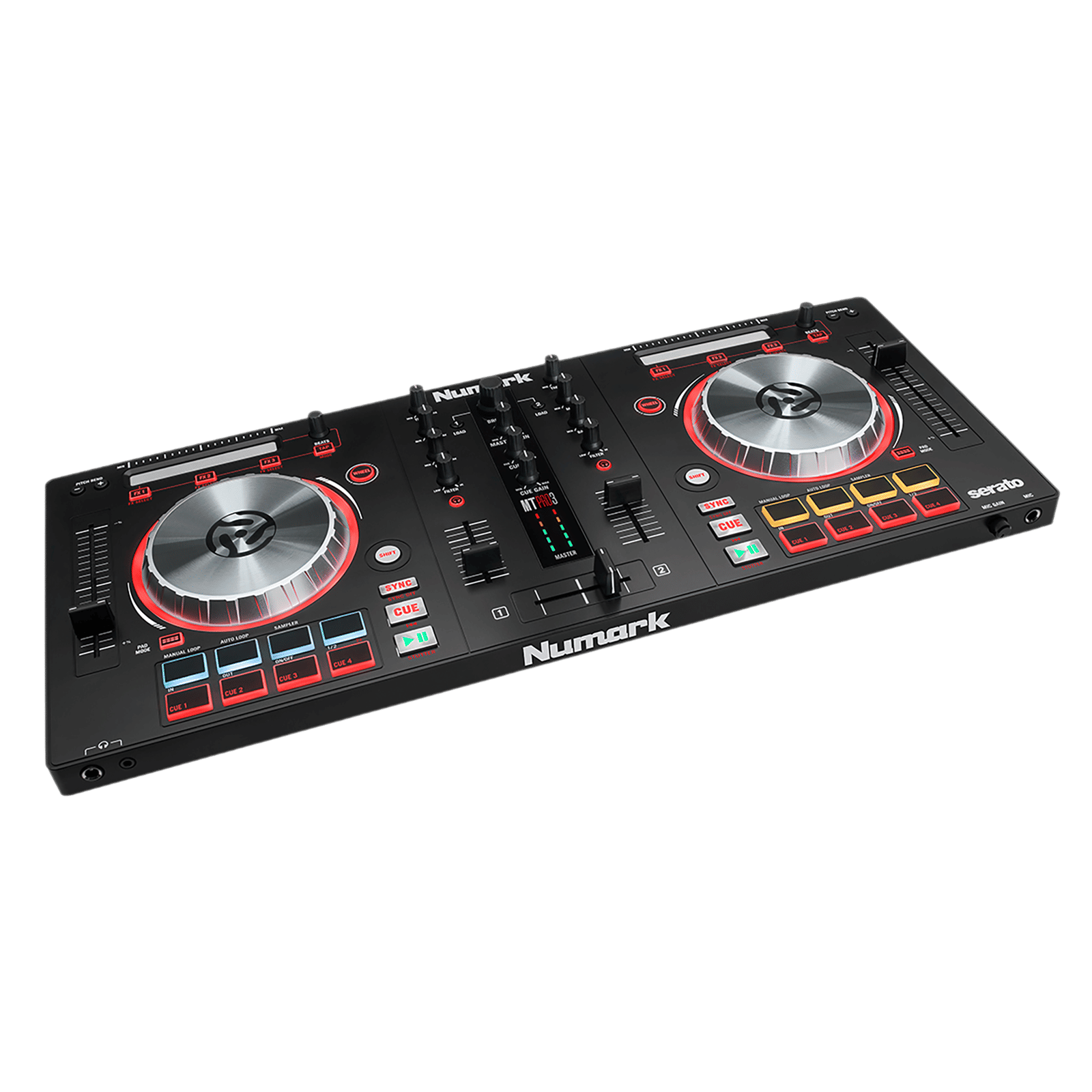 Numark All-in-One DJ Controller (MixTrack Pro III, Black) - Price